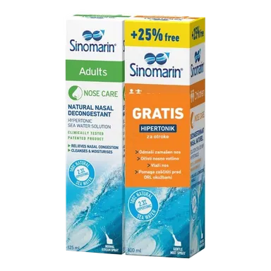 Sinomarin Odrasli, hipertonično pršilo (125 ml)