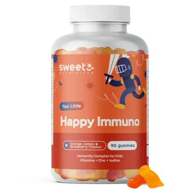 Sweet Nutribites Happy Immuno, gumi bonboni (90 bonbonov)