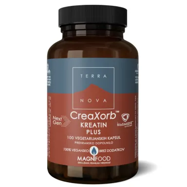 Terranova Kreatin Plus Kompleks, kapsule (100 kapsul)