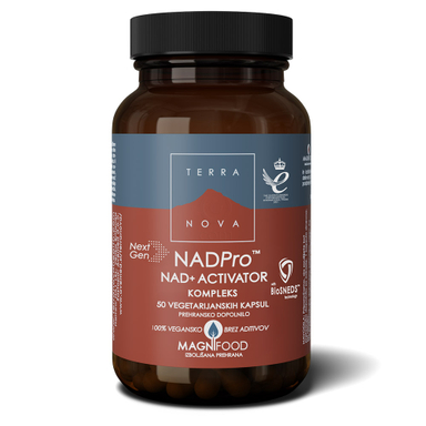 Terranova NADPro NAD+ Aktivator  - kompleks, kapsule (50 kapsul)