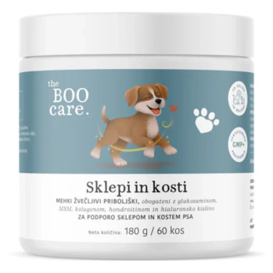 The BOO Care, dopolnilna krmna mešanica za pse - sklepi in kosti (60 priboljškov)