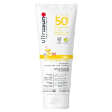 Ultrasun Kids, kremni gel za zaščito otroške kože pred soncem - ZF50+ (200 ml)