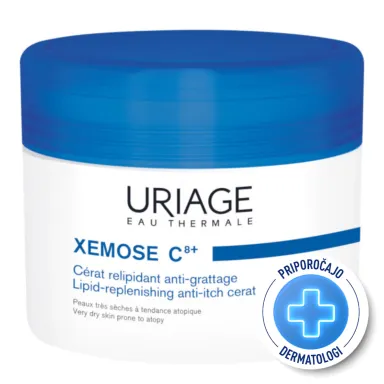 Uriage Xemose C8+, krema za suho in občutljivo kožo (200 ml)
