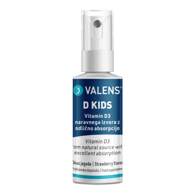 Valens D Kids, ustno pršilo (25 ml)