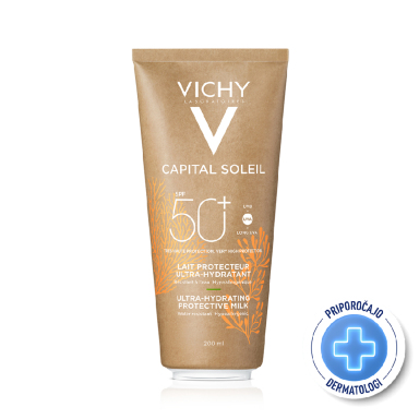 Vichy Capital Soleil, EKO mleko za telo ZF50+ (200 ml)