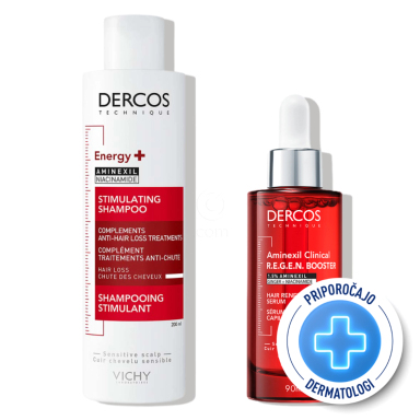 Vichy Dercos, protokol proti izpadanju las (200 ml + 90 ml)