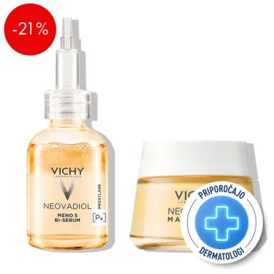 Vichy Neovadiol, protokol za obnovo in revitalizacijo kože v menopavzi (50 ml + 30 ml)