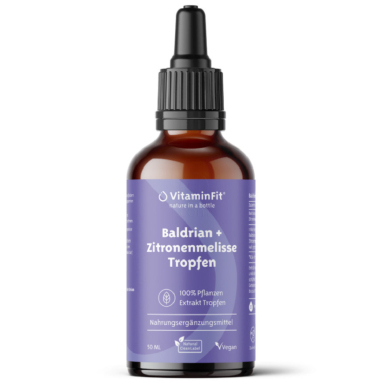VitaminFit Baldrijan in melisa, kapljice (50 ml)