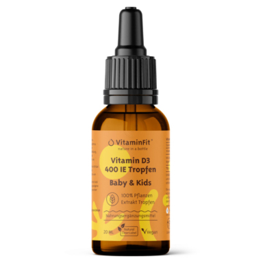 VitaminFit Vitamin D3 400 IU, kapljice za dojenčke (20 ml)