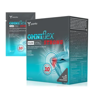 Yasenka Omniflex Flexvital Strong, prašek za pripravo napitka (20 vrečic)