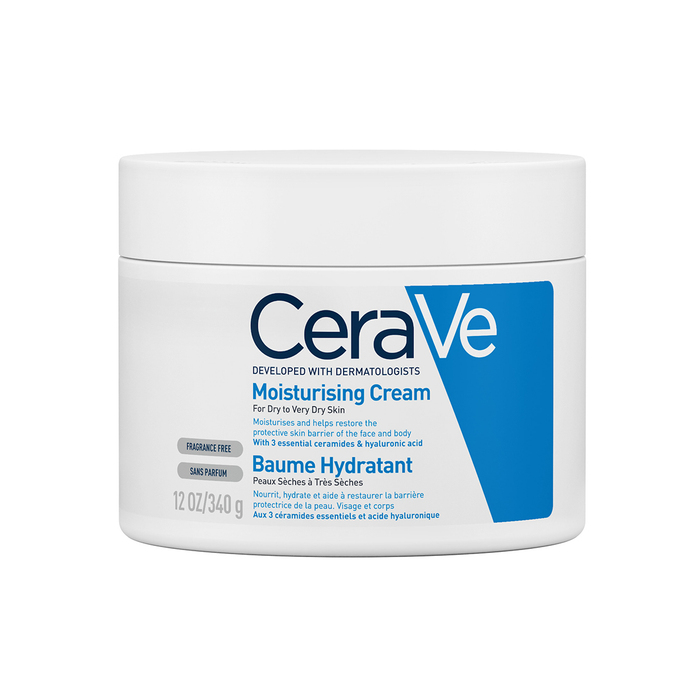 CeraVe vlažilna krema za suho kožo, 340 g