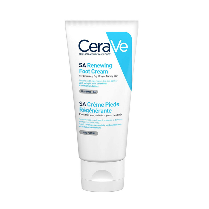 CeraVe SA obnovitvena krema za stopala, 88 ml