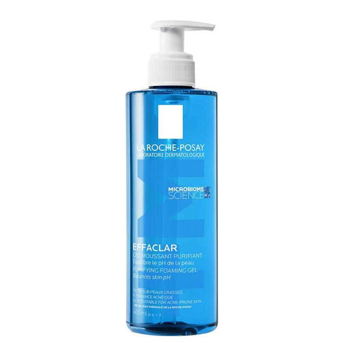 La Roche-Posay Effaclar peneči gel za čiščenje — eko polnilo, 400 ml