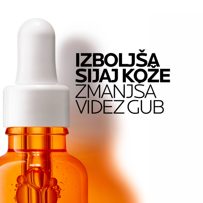 La Roche-Posay Pure Vitamin C12 Serum proti gubam za povrnitev sijaja, 30 ml